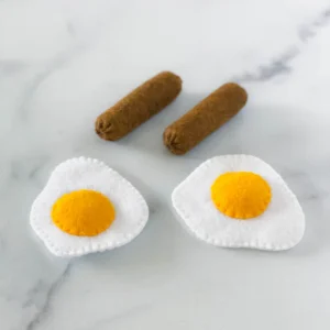 Sunny-Side-Up Eggs & Sausage Links